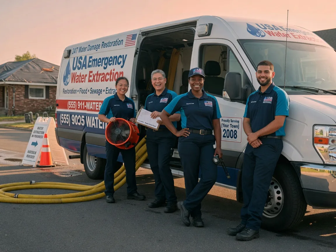 Emergency Water Removal company in Burson, CA